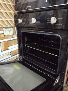 Built in oven gas + electric best for professional chef