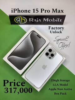 Iphone 15Promax Factory Unlocked Non Active 0