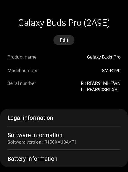 Samsung Galaxy buds pro (2A9E) 8