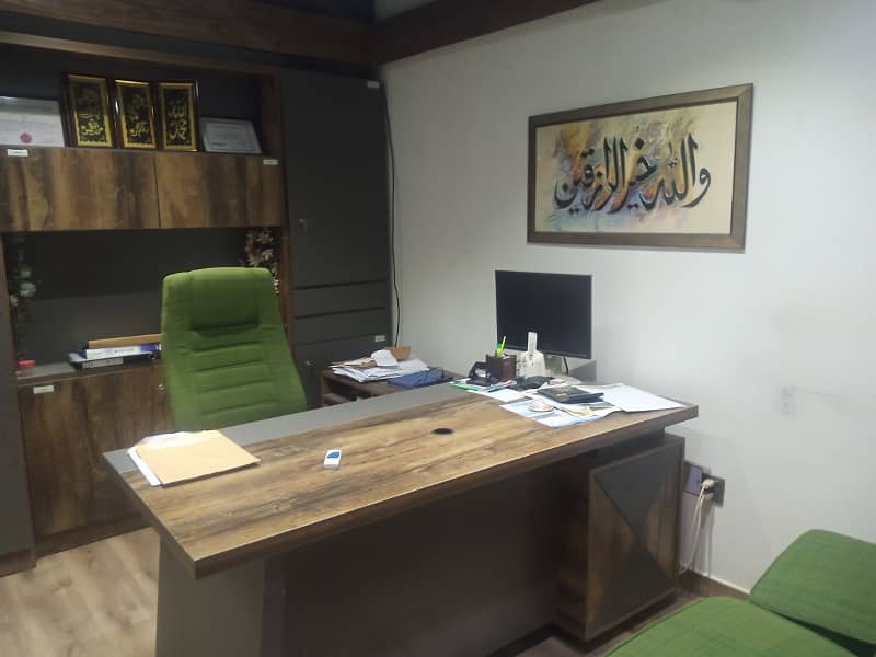 Fully Furnished Office Available On Rent At Main Shahra-e-faisal 1