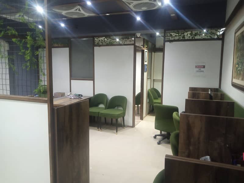 Fully Furnished Office Available On Rent At Main Shahra-e-faisal 2