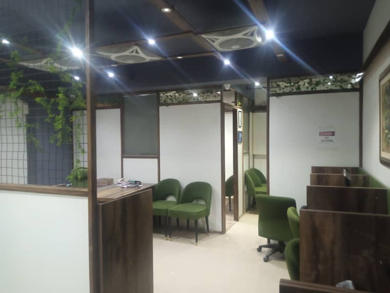 Fully Furnished Office Available On Rent At Main Shahra-e-faisal 3
