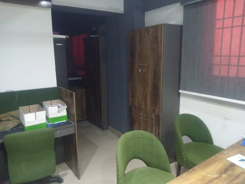 Fully Furnished Office Available On Rent At Main Shahra-e-faisal 5