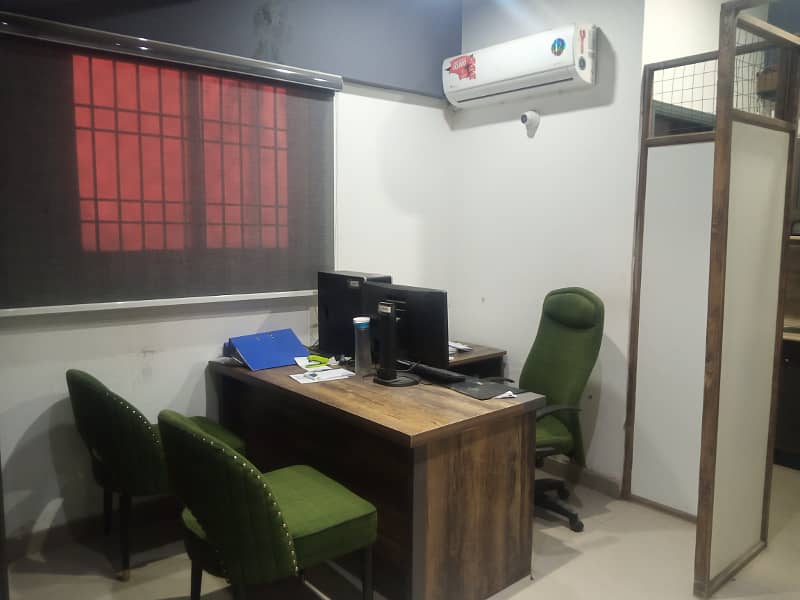Fully Furnished Office Available On Rent At Main Shahra-e-faisal 7