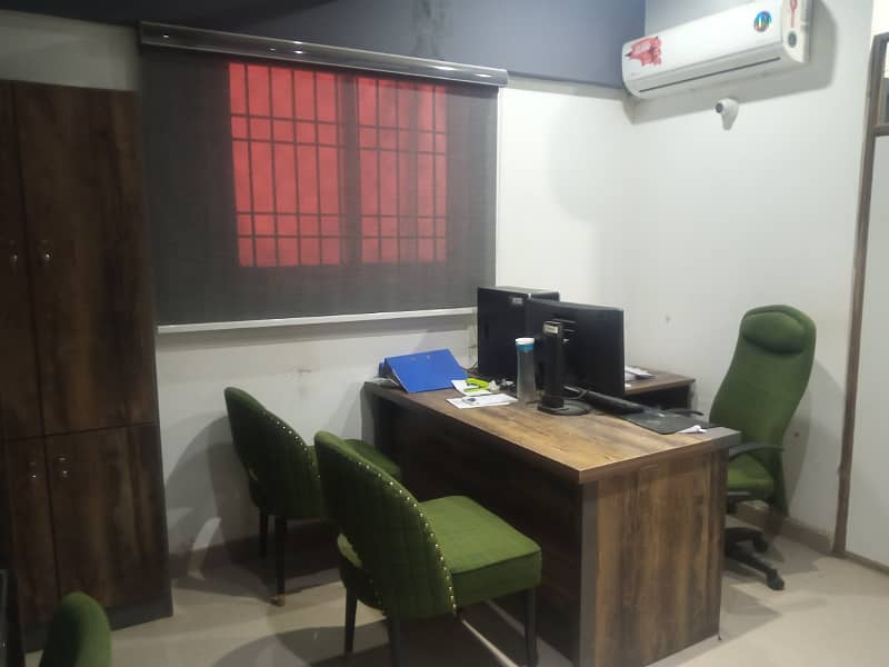 Fully Furnished Office Available On Rent At Main Shahra-e-faisal 8