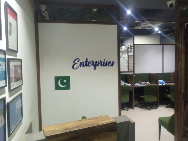 Fully Furnished Office Available On Rent At Main Shahra-e-faisal 10
