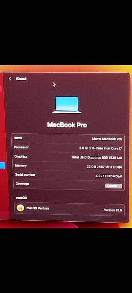 MacBook Pro 2019 16" Core i7 16GB / 32GB 512GB MVVJ2 A2141 2