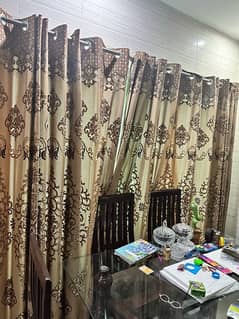 Curtains Brown color/ two piece. Good Condition . Almost new