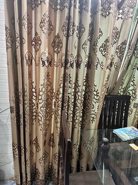 Curtains Brown color/ two piece. Good Condition . Almost new 3