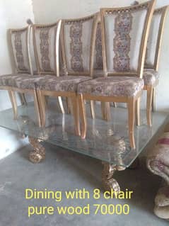 dining table 8 chair