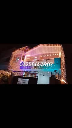 lighting decoration and electric work Bahria town Rawalpindi