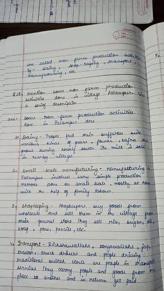 Handwriting assignment work 13