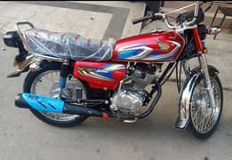 WhatsApp contact 03252553595 Honda 125 cc Red color engine ok hai