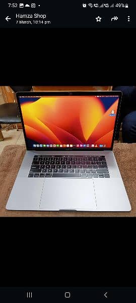 MacBook Pro 2019 Core i9 16GB 512GB 15" Display MV912 9