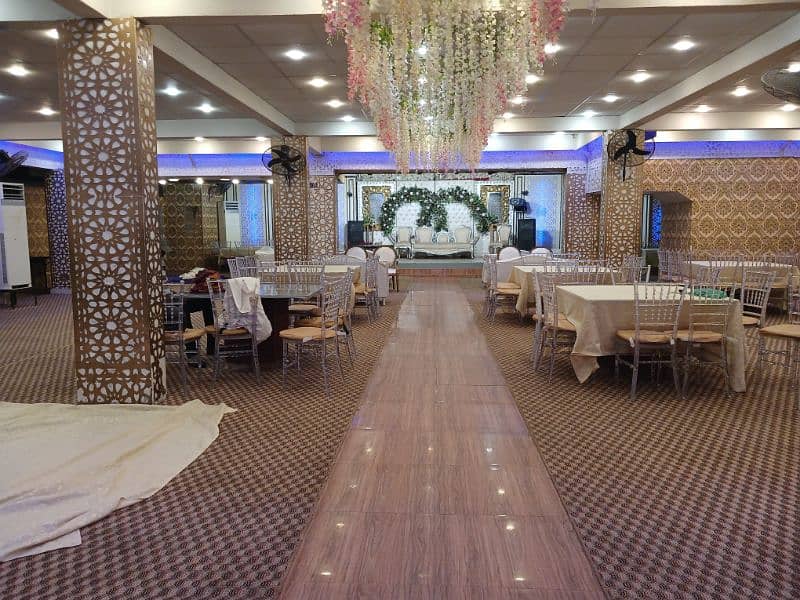 Running Ac banquet with complete setup rent 7lac deposit 40lac 1