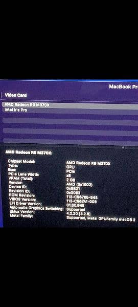 MacBook Pro 2015 Core i7 16GB 512GB Intel & 2GB Graphics 15" Display 3