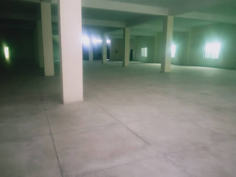 24000 Neat and clean Brand New Factory available for rent on Ferozepur road Lahore 6