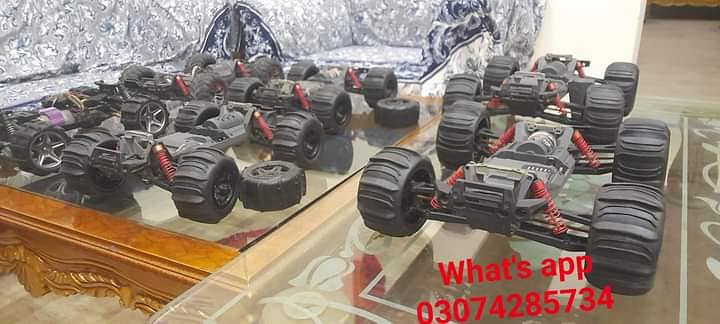 Typhoon mt660 rc car original and upgraded 3