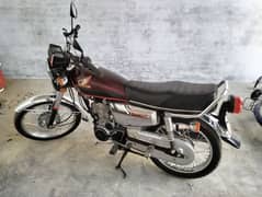 Sulf start Honda 125  is in V. Good condition