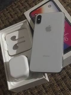 iphone X pta Approved 64 gb with Box charger