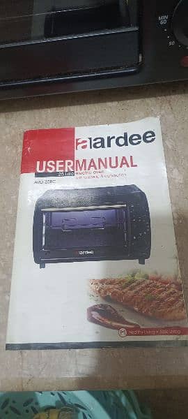 ardee electric oven just 2 3 times used 0
