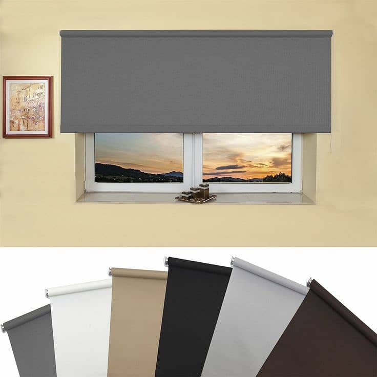 Sun heat block and light block blind decent office and home collection 11