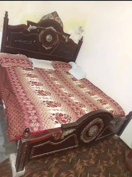 King size bed and mattress for sale 2