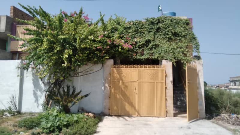 10 Marla Single Storey With Basement House For Urgent Sale At Armour Colony Phase 1 Nowshera 0