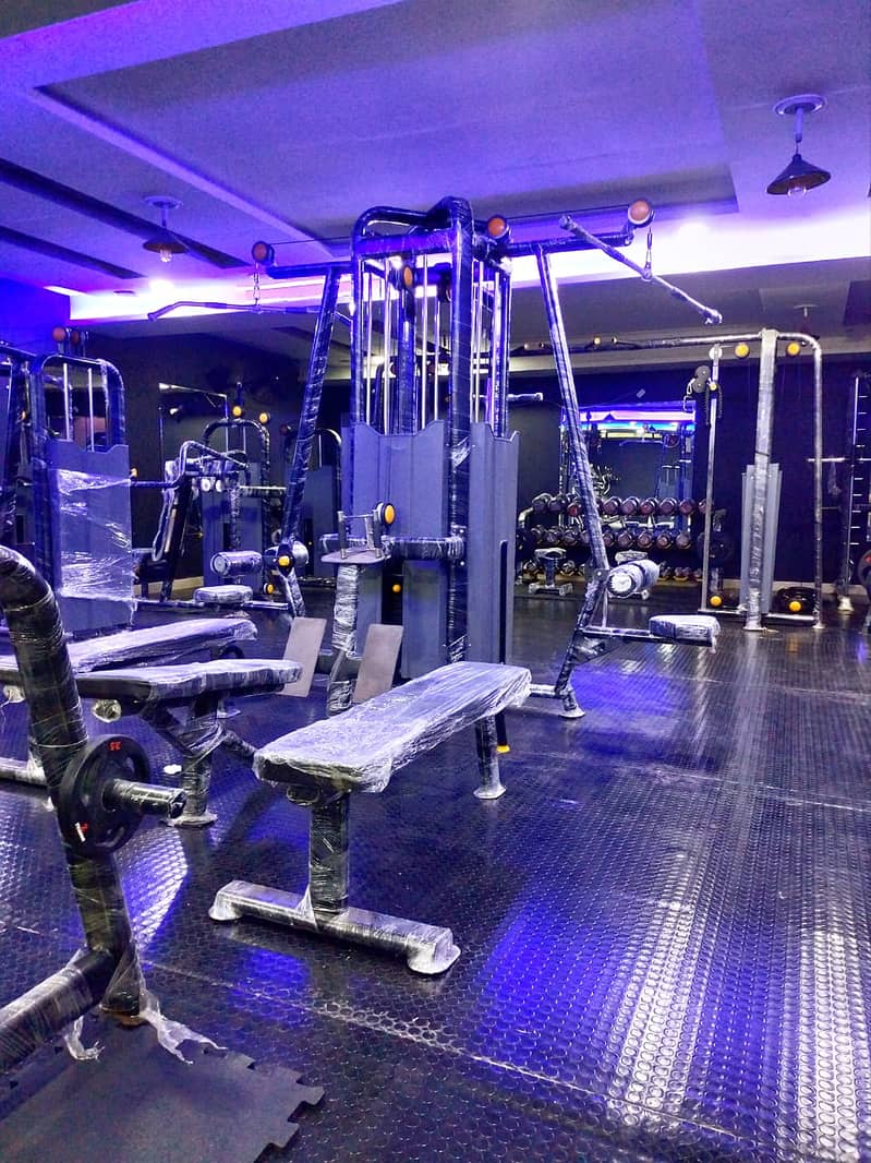 gym machines / gym equipments / commercial gym setup /  hom gym 1