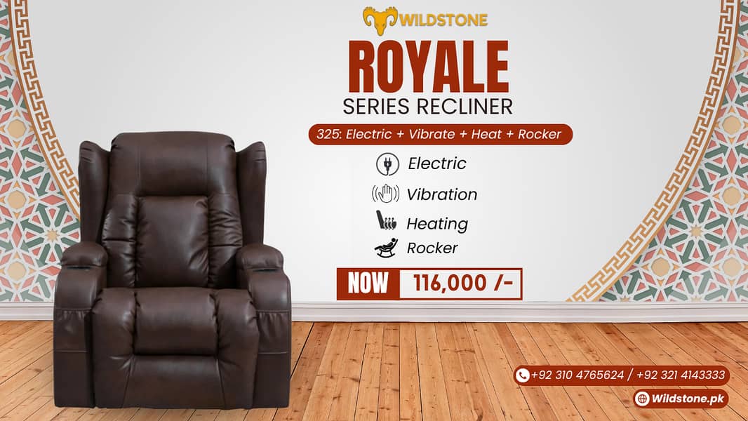 Recliner royale series, Imported Recliner, Recliner Sofa 6