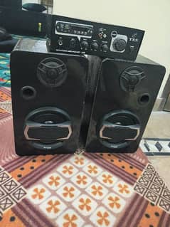 Brand New Speakes + Amplifier