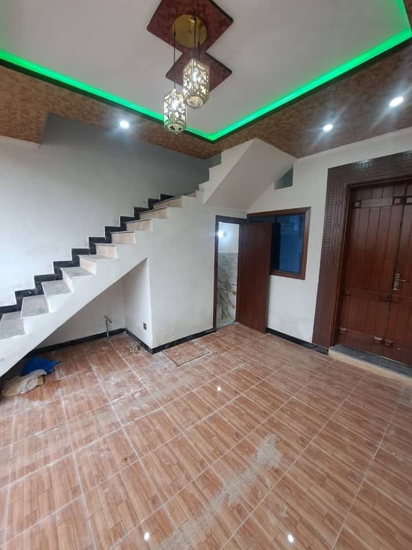 5 Marla Brand New House For Sale In Samarzar Housing Society 25 Feet Street 1