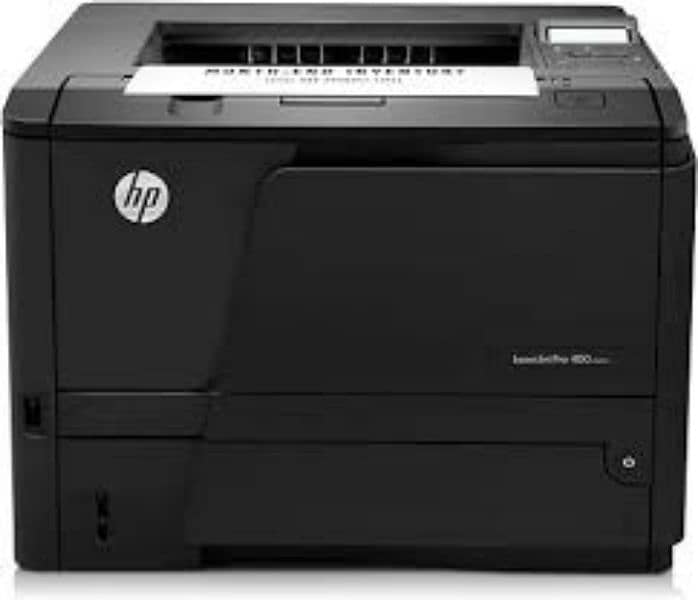 HP laserjet pro 400 printer A++ condition for sale with warranty 0