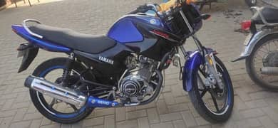 Yamaha Ybr 125 blue
