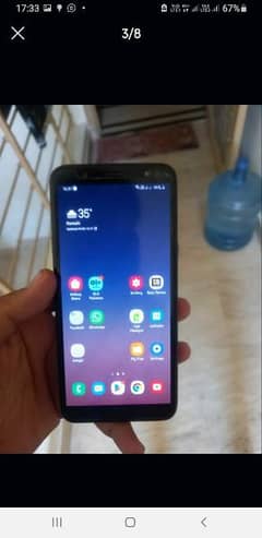 Galaxy A6+ dual sim 4/64 PTA official approved only mob with cnic copy