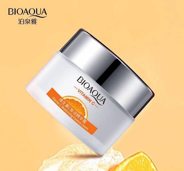 vitamin c|Bioaqua|Skin|anti aging|skin|night cream|gel| scrub|Alovera 1