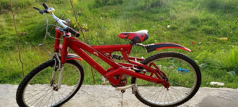 Red Bicycle Good Condition 0