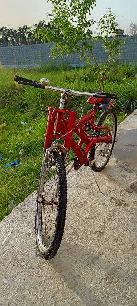 Red Bicycle Good Condition 1