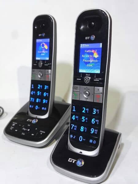 New British Telecom Twin intercom cordless phone free delivery 0
