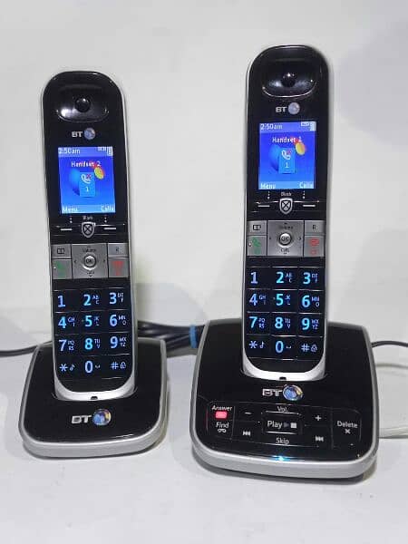 New British Telecom Twin intercom cordless phone free delivery 1