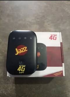 UNLOCKED JAZZ SUPER 4G INTERNET DEVICE ALL NETWORK FULL BOX a ft wuwj