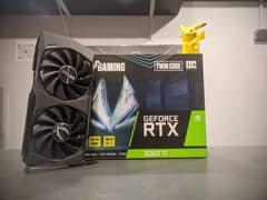 Nvidea Zotac RTX 3060ti Twin edge oc with box slightly used for games