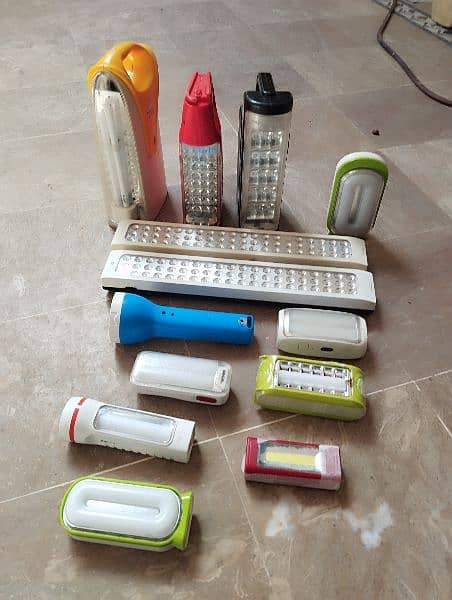 used emergency light with lithium cells updated 1