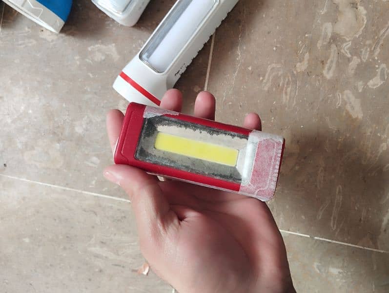used emergency light with lithium cells updated 9