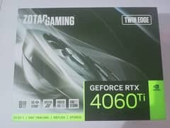 RTX 4060TI DDR6X 10/10 Ultra fast just opened the box 2 days ago