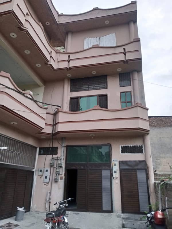 8 Marla Triple Story House For Sale On Peshawar Road 0