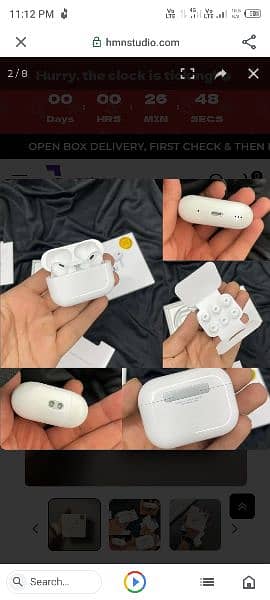 Airpods pro 2 buzzer edition with high ANC sound quality 03215903373 5