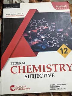 Chemistry Keybook Class 12 Federal Board