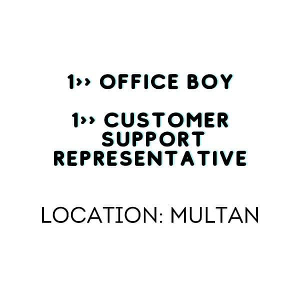 office boy and CSR 0