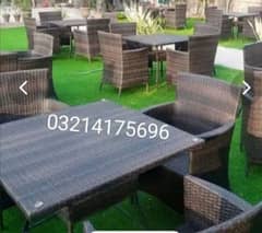 OUTDOOR GARDEN RATTAN UPVC FURNITURE SOFA SET CHAIRS TABLE UMBRELLA